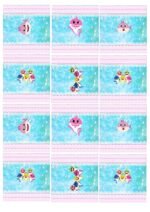 Kit Digital Balinhas Baby Shark Rosa - Imagem 2