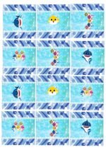 Kit Digital Balinhas Baby Shark Azul - Imagem 2