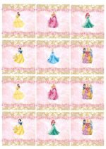 Kit Digital Balinhas Princesas Disney - v1 - Imagem 2