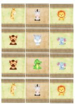 Kit Digital Balinhas Safari Menino - Imagem 2