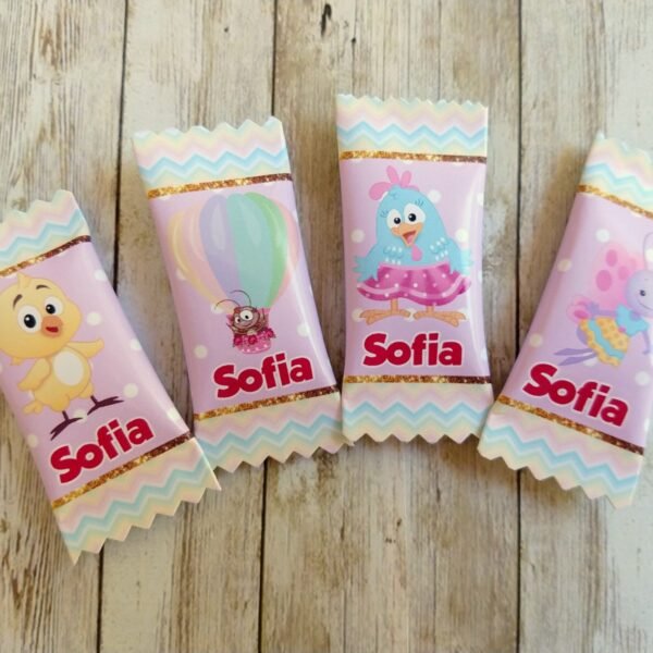 Kit Digital Balinhas Galinha Pintadinha Candy