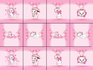 Kit Digital Balinhas Gatinha Marie - Imagem 2