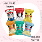 Kit Digital Balinhas Pokemon - v2