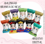 Kit Digital Balinhas Branca de Neve - v2
