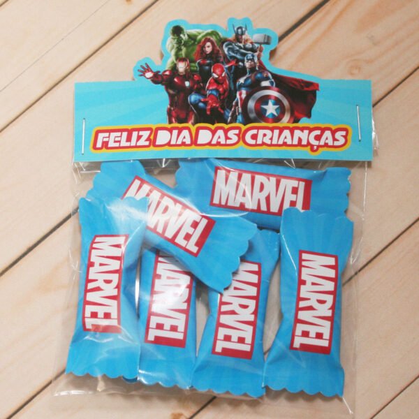 Kit Digital Balinhas e Pirulitos Marvel