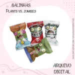 Kit Digital Balinhas Plants Vs Zombies